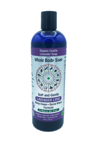 Organic Castile Liquid Soap, Lavender 6 pack (16 oz)