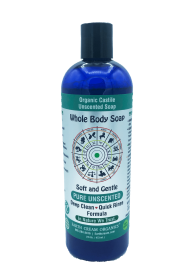 Organic Castile Liquid Soap, Unscented 6 pack (16 oz)