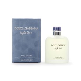 DOLCE & GABBANA LIGHT BLUE 6.7 EAU DE TOILETTE SPRAY FOR MEN..