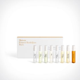 MAISON FRANCIS KURKDJIAN THE FRAGRANCE WARDROBE FOR HER 8 X 0.37 EAU DE PARFUM SPRAY SET: AMYRIS FEMME + APOM + AQUA MEDIA COLOGNE FORTE + GENTLE FLUI