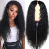 AA Hair Front Wig Womens Brazilian Human Long Curly Lace Wavy Hair Wigs US 2023