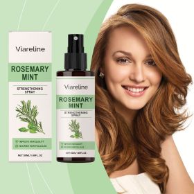 Viareline Rosemary Mint Leave-In Hair Care Spray Soft Shine Moisturizing Moisturizing Hair Care Spray