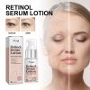 Hoygi Retinol Serum Lotion, Fade Out Fine Lines Filling Water Moisturizing Anti-Wrinkle Firming Facial Skin Aging