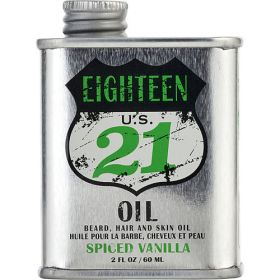 18.21 MAN MADE by 18.21 Man Made BEARD, HAIR, AND SKIN OIL SPICED VANILLA 2 OZ