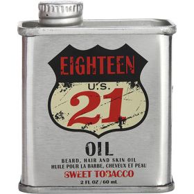 18.21 MAN MADE by 18.21 Man Made BEARD, HAIR, AND SKIN OIL SWEET TOBACCO 2 OZ