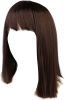 Wigs for Women Lovely Blonde Blue Brown Headband Wigs for Women Blonde Human Long Hair Wig Synthetic Wig with Bangs
