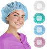 Surgical Bouffant Caps Disposable 24 Inch. 1000 Pack Blue Polypropylene Disposable Hair Covers Medical. Breathable Disposable Caps Medical with Elasti