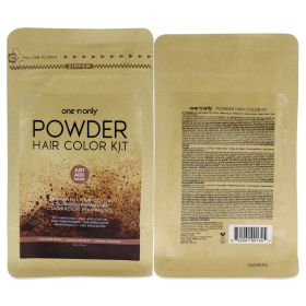 Powder Hair Color Kit - Chocolate Brown by One n Only for Unisex - 0.35 oz Hair Color