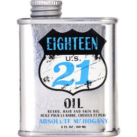 18.21 MAN MADE by 18.21 Man Made BEARD, HAIR, AND SKIN OIL ABSOLUTE MOHOGANY 2 OZ