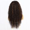 Curly Headband Wig Long Brown Synthetic Wigs for Women Loose Water Wave Headband Hair Glueless 150% Density 26 inch