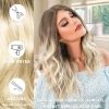 Long Wave Ombre Brown to Blonde Wigs for Women