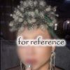 Afro Puff Drawstring Ponytail Synthetic Curly Hair Ponytail Extension Large Size Hair Bun Clip Hair Extensions,Black White