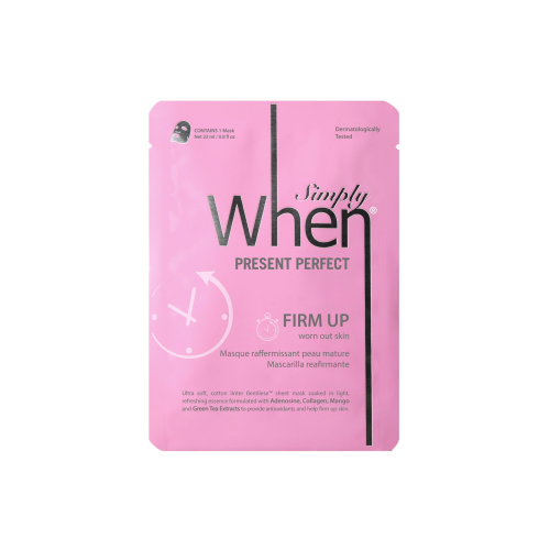 Present Perfect Firm Up Ultra-Soft Cotton Linter Bemliese Sheet Mask - Simply When