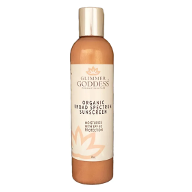 Goddess Glow Shimmer Sunscreen Lotion - Broad Spectrum SPF 40+ (size: 4 oz.)