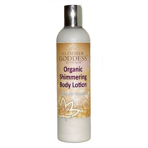 Glimmer Goddess Organic Shimmer Body Lotion - Sparkle For All Skin Types Glimmer Goddess Organic Shimmer Body Lotion - Sparkle For All Skin Types