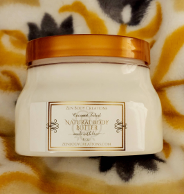All Natural Body Butter (scent: Cherry Almond)