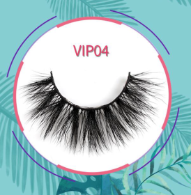 Eyelashes One Pair (Color: Black, size: #04)