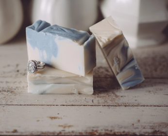 Organic Handmade Soap (scent: Tiffany's, size: 7oz)