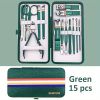 Premium Manicure Set - Stainless Steel Toe & Finger Nail Clippers, Files & Cutters - Perfect for Men & Women!