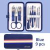 Premium Manicure Set - Stainless Steel Toe & Finger Nail Clippers, Files & Cutters - Perfect for Men & Women!