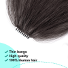 Bangs Hair Clip in Bangs Human Hair Extensions Fake Bangs Fringe