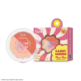 RUDE Chupa Chups Candy Combo Face Duo (Color: Creamy Strawberry)