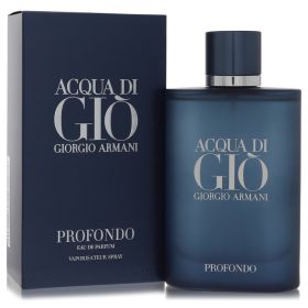 Acqua Di Gio Profondo by Giorgio Armani Eau De Parfum Spray (Gender: Men, size: 4.2 oz)