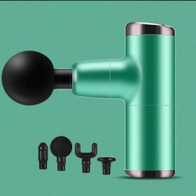 No More Sore Mini Massager And Muscle Toner (Color: Teal Green)