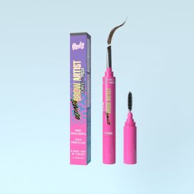 RUDE Ultimate Brow Artist Pomade and Brush (Color: Neutral Brown)