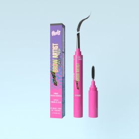 RUDE Ultimate Brow Artist Pomade and Brush (Color: black brown)