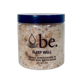 CBD Bath Soaks - Himalayan & Dead Sea Salts (scent: Himilayan Dead Sea | Sleep Well)