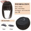 Clip In Bangs-Fake Bangs Hair Clip Real Human Hair Curtain Bangs
