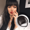 Bangs Hair Clip in Bangs Human Hair Extensions Fake Bangs Fringe